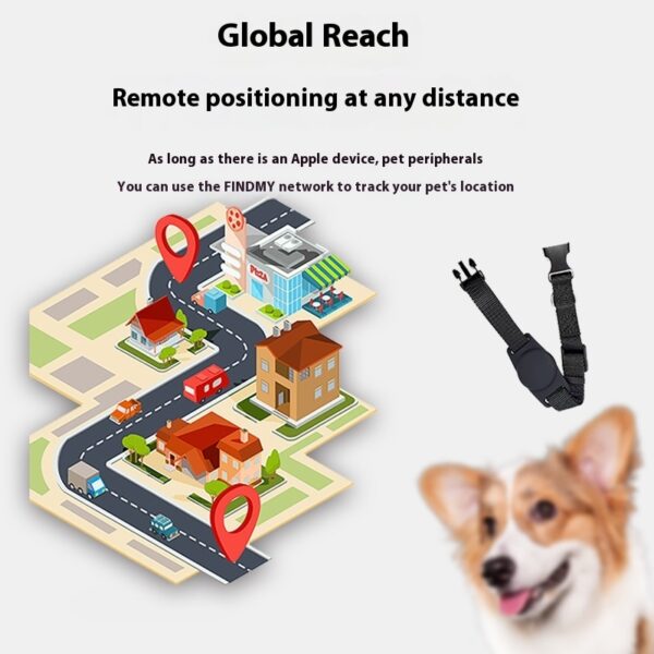 New Pet Global Positioning Collar Dogs And Cats Anti-loss Alarm Device - Image 2